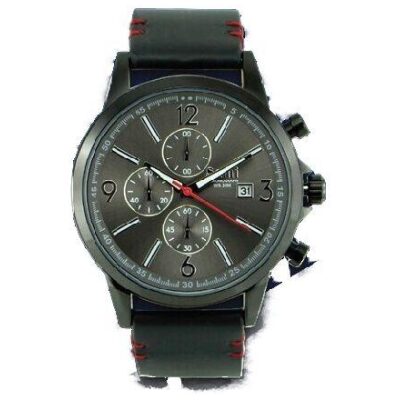 RELOJ SAMI CRONOGRAFO PIEL NEGRA 3 ATM