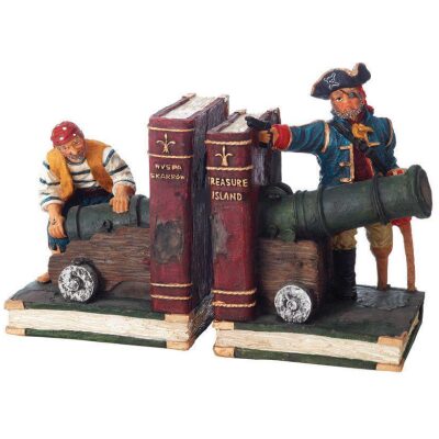 SUJERTA LIBROS PIRATAS CON CAÑON