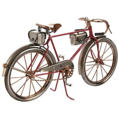 BICICLETA CICLISTA RETRO 28 CM  2 COL 