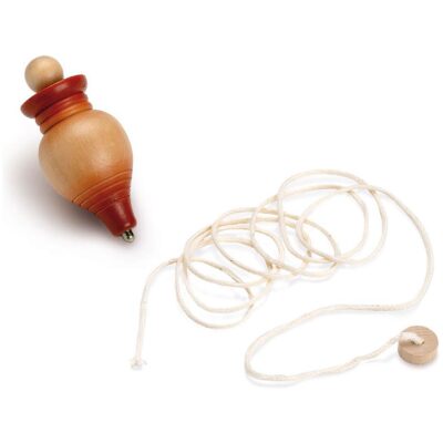 JUEGO PEONZA MADERA RETRO