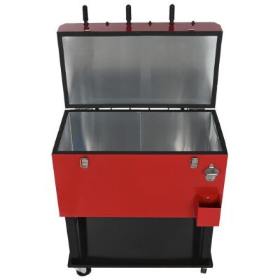 NEVERA ROJA  JARDIN   FUTBOLIN