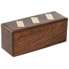 DOMINO CAJA MADERA DECORADA FICHAS