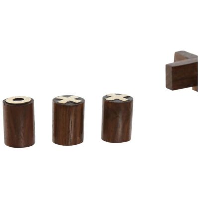 JUEGO TRES EN RAYA MADERA BARRAS