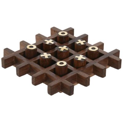 JUEGO TRES EN RAYA MADERA BARRAS