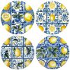 POSAVASOS LIMONES NUEVOS SURTIDOS  4 UNID