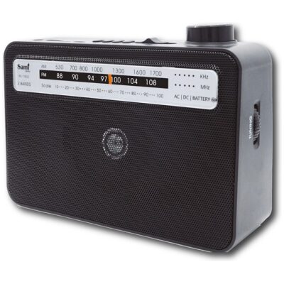 RADIO SAMI NEGRA RUEDA DIAL XL
