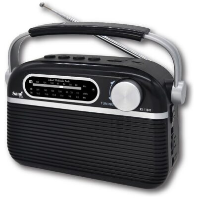 RADIO SAMI VINTAGE NEGRA
