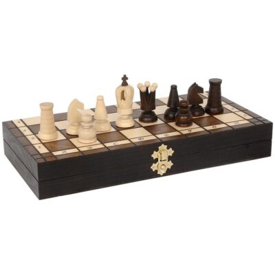 AJEDREZ MADERA ROYAL MINI MARRON 32X32X4 5 cm 