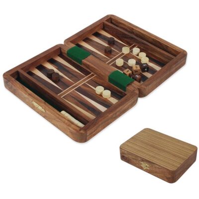 BACKGAMMON MADERA 18X13