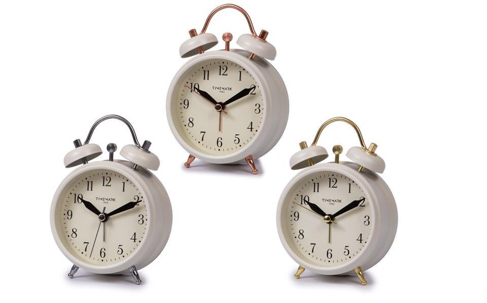 DESP CAMPANA 10 CM RETRO BLANCO METAL COL SURTI