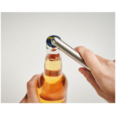 ENFRIADOR DE BEBIDAS  TUBO ACERO CON ABRECHAPAS