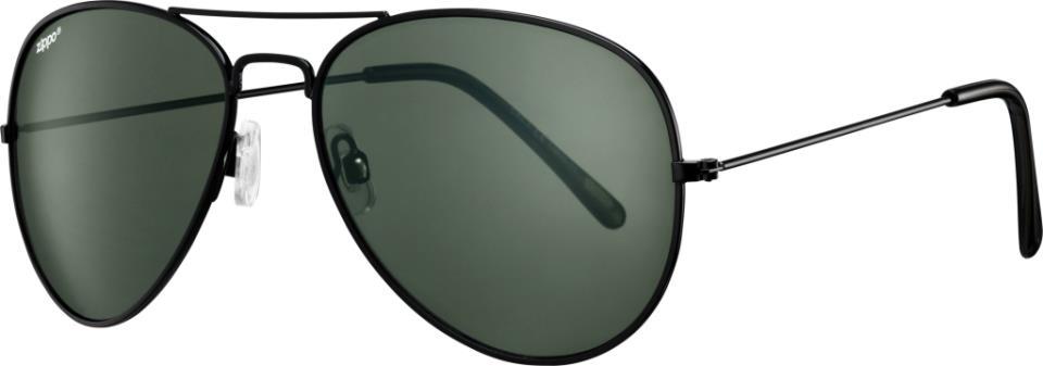 GAFAS SOL ZIPPO OB36-05 PILOTO NEGRA CRISTAL VER