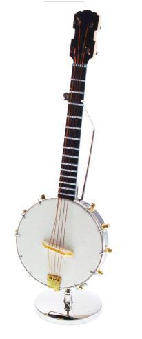 MINIATURA MUSICAL BANJO 18CM
