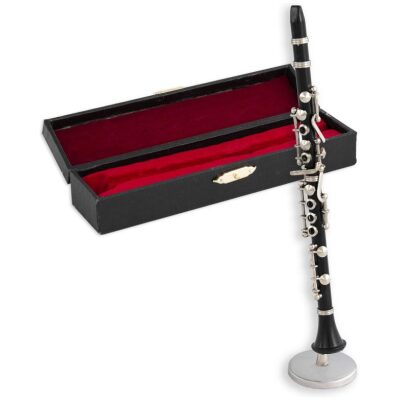 MINIATURA MUSICAL CLARINETE NEGRO
