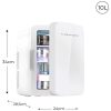 NEVERA PORTATIL BLANCA 10 L