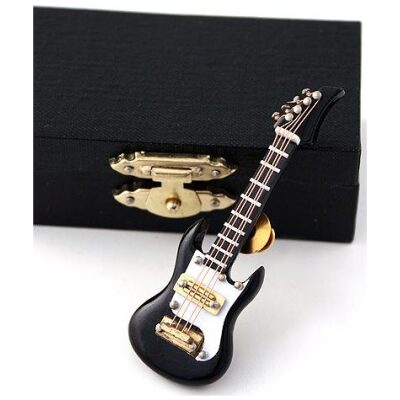 PIN GUITARRA ELECTRICA NEGRA