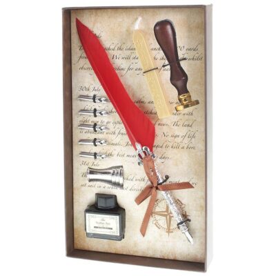 PLUMA 5 PLUMILLAS LACRE SDELLO SOPORTE COL SURTIDO