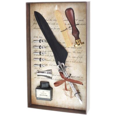 PLUMA 5 PLUMILLAS LACRE SDELLO SOPORTE COL SURTIDO