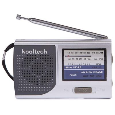 RADIO BOLSILLO HORIZ  KOOLTECH PLATA CPR113