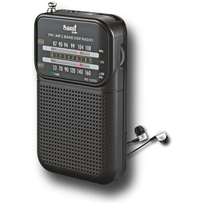 RADIO BOLSILLO SAMI NEGRA AURICULARES RECEP HQ