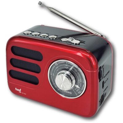 RADIO SAMI VINTAGE ROJA