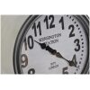 RELOJ MESA 25 CM  REDONDO PATAS DORADAS