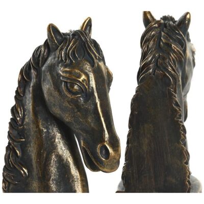 SUJETALIBROS CABEZA CABALLOS RESINA