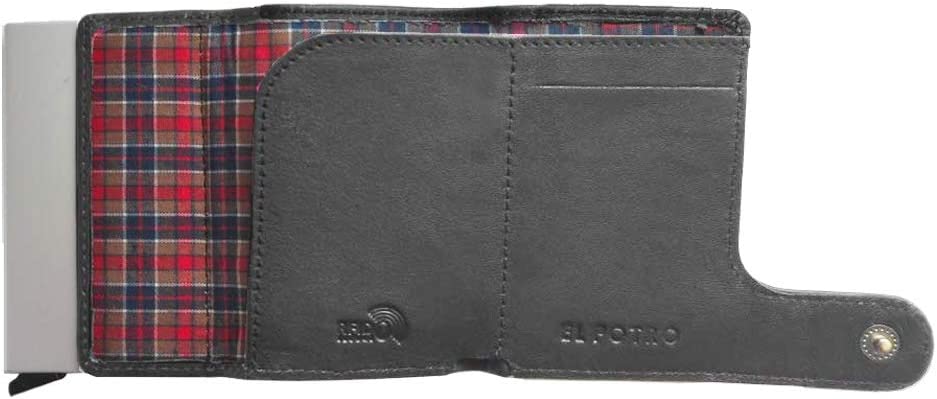 TARJETERO SEGUIRIDAD PIEL POTRO COL SURTIDOS