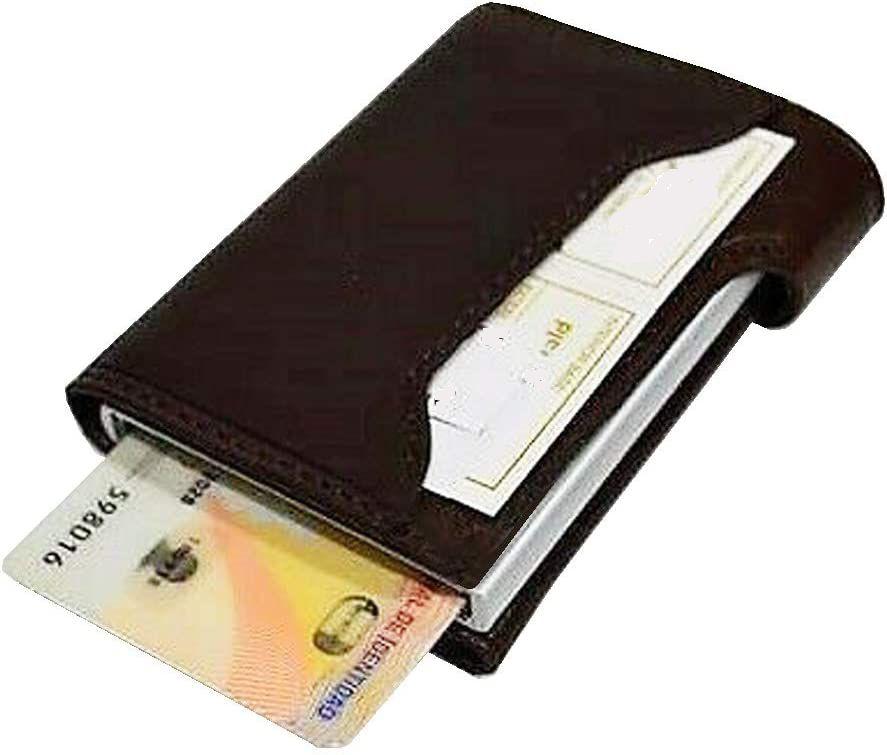 TARJETERO SEGUIRIDAD PIEL POTRO COL SURTIDOS