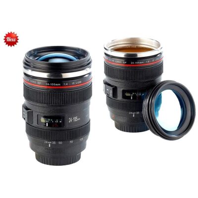TAZA OBJETIVO CAMARA INTERIOR ACERO