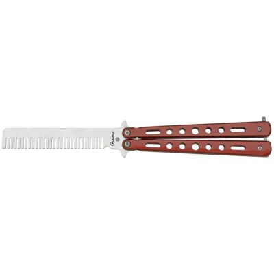 NAVAJA ABANICO ALBAINOX PEINE MARRON