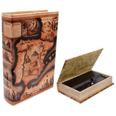 HUCHA CAJA FUERTE LIBRO HISPANIA MEDIEVAL