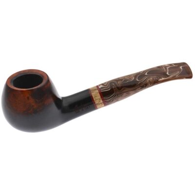 PIPA RAIZ DE BREZO BOQUILLA ACRILICA MARRON AGUAS