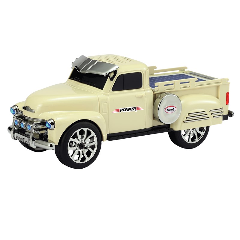 RADIO ALTAVOZ CAMIONETA RETRO BEIG