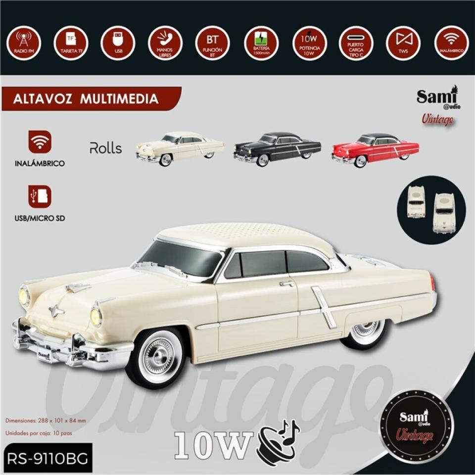 RADIO ALTAVOZ ROLLS BEIGE