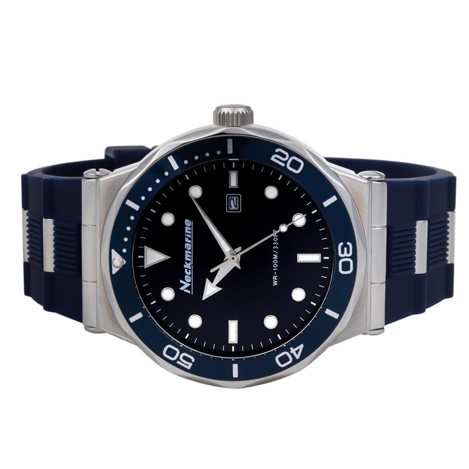 RELOJ NECKMARINE SPORT CAUCHO AZUL