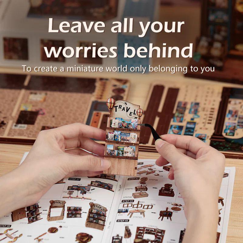 DESMONTABLE CASA AGENCIA VIAJE