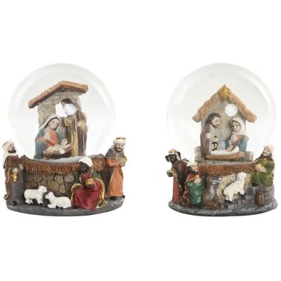 MISTERIO EN BOLA CRISTAL CON REYES MAGOS