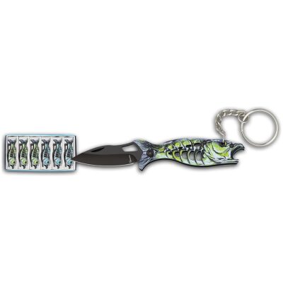 NAVAJA ALBAINOX LLAVERO FISHING 3 HOJA  6 CM 