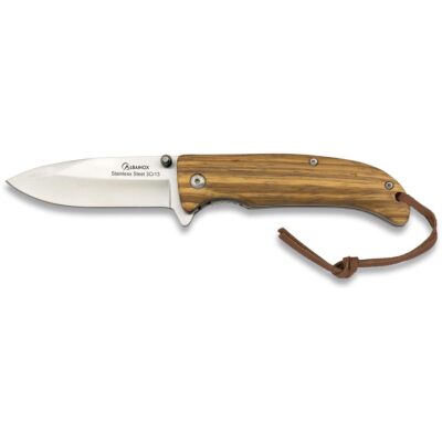 NAVAJA ALBAINOX ZEBRA HOJA  7 5 cm