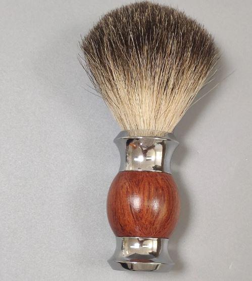 BROCHA DE PELO DE TEJON PUÑO MADERA PALISANDRO