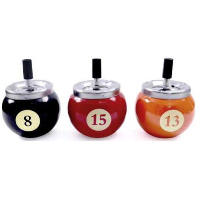 CENICERO BOLA BILLAR Nº SURTIDOS
