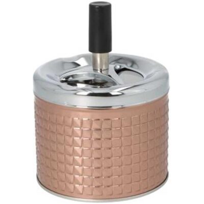 CENICERO PULSADOR 9 CM COBRE