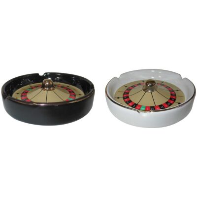 CENICERO RULETA CERAMICA 1O CM SURTIDOS