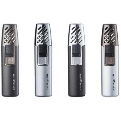 MECHERO TURBO TIRANA SILVER MATCH COL SURTIDOS