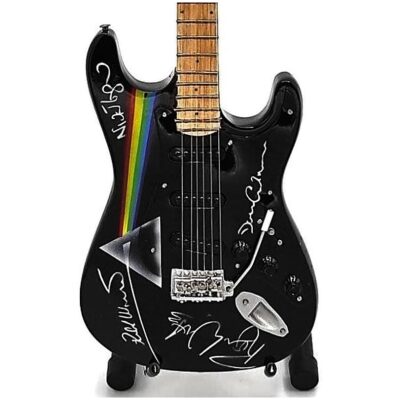 MINIATURA MUSICAL GUITARRA 24 CM  PINK FLOYD