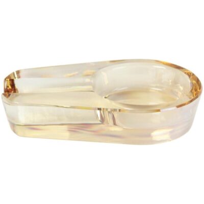 CENICERO 1 PURO CRISTAL AMBAR