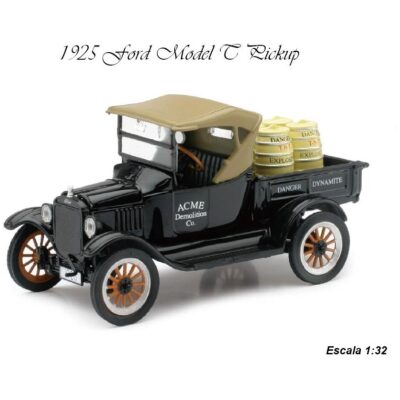 COCHE  FORD PICKUP 1925 NEGRO ESC-1 32