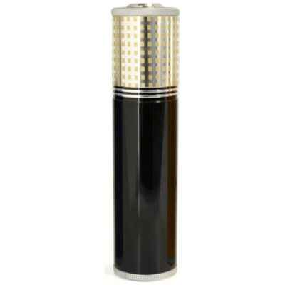 PURERA VIAJE CILINDRICA NEGRA HIGROMETRO HUMIDOR