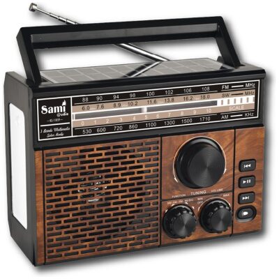 RADIO SAMI SOLAR VINTAGE ASA LINTERNA